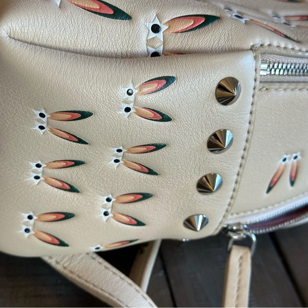 💎MCM RARE LAMBSKIN STAR EYED BUNNY MINI BACKPACK/MINT CONDITION 💎